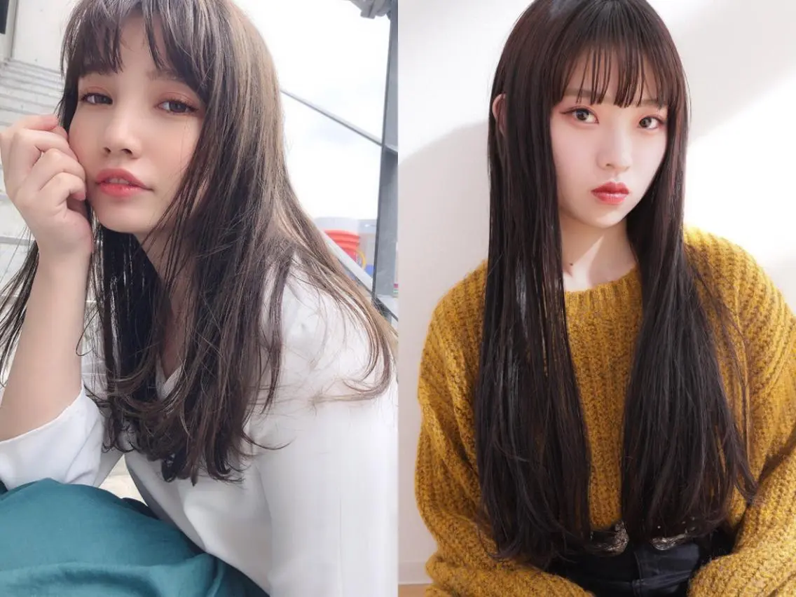 ロング カラー ヘアアレンジ VIM hairおもろまち店のヘアスタイル