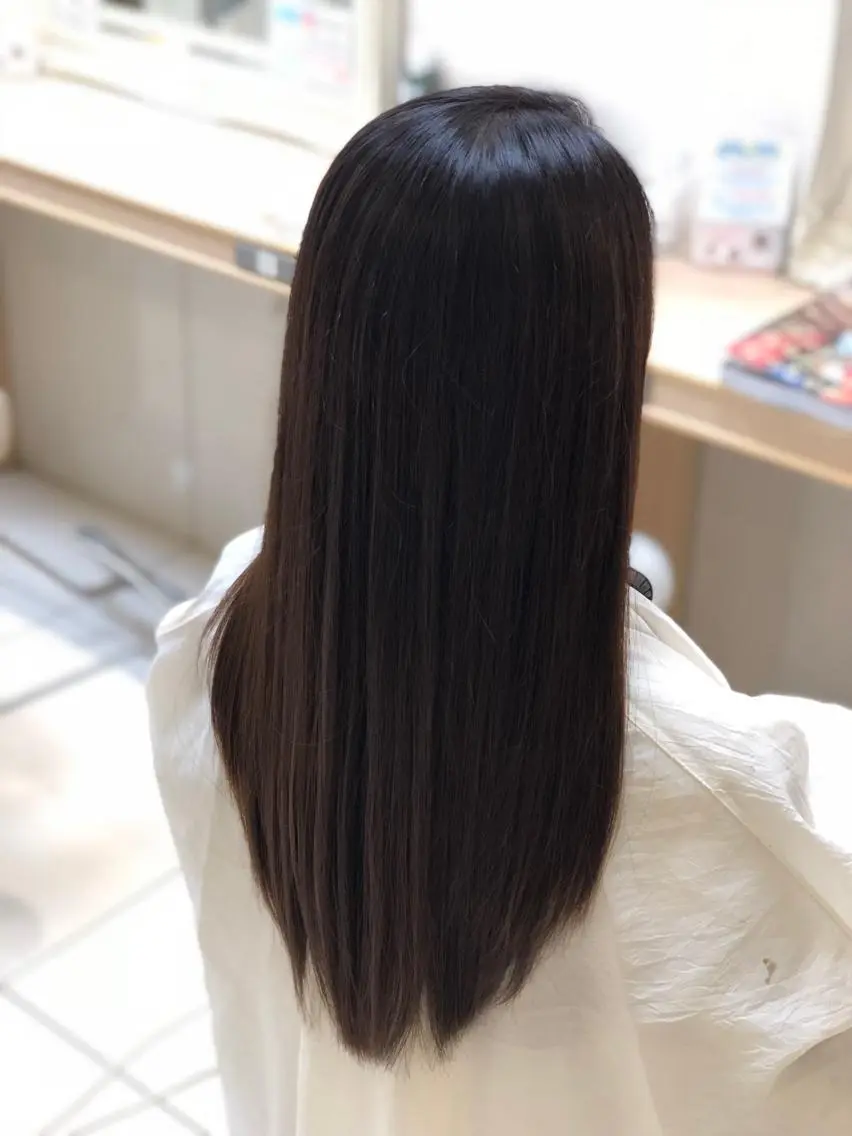 💫【髪質改善】カット×酸性ストレート×トリートメント💫の写真