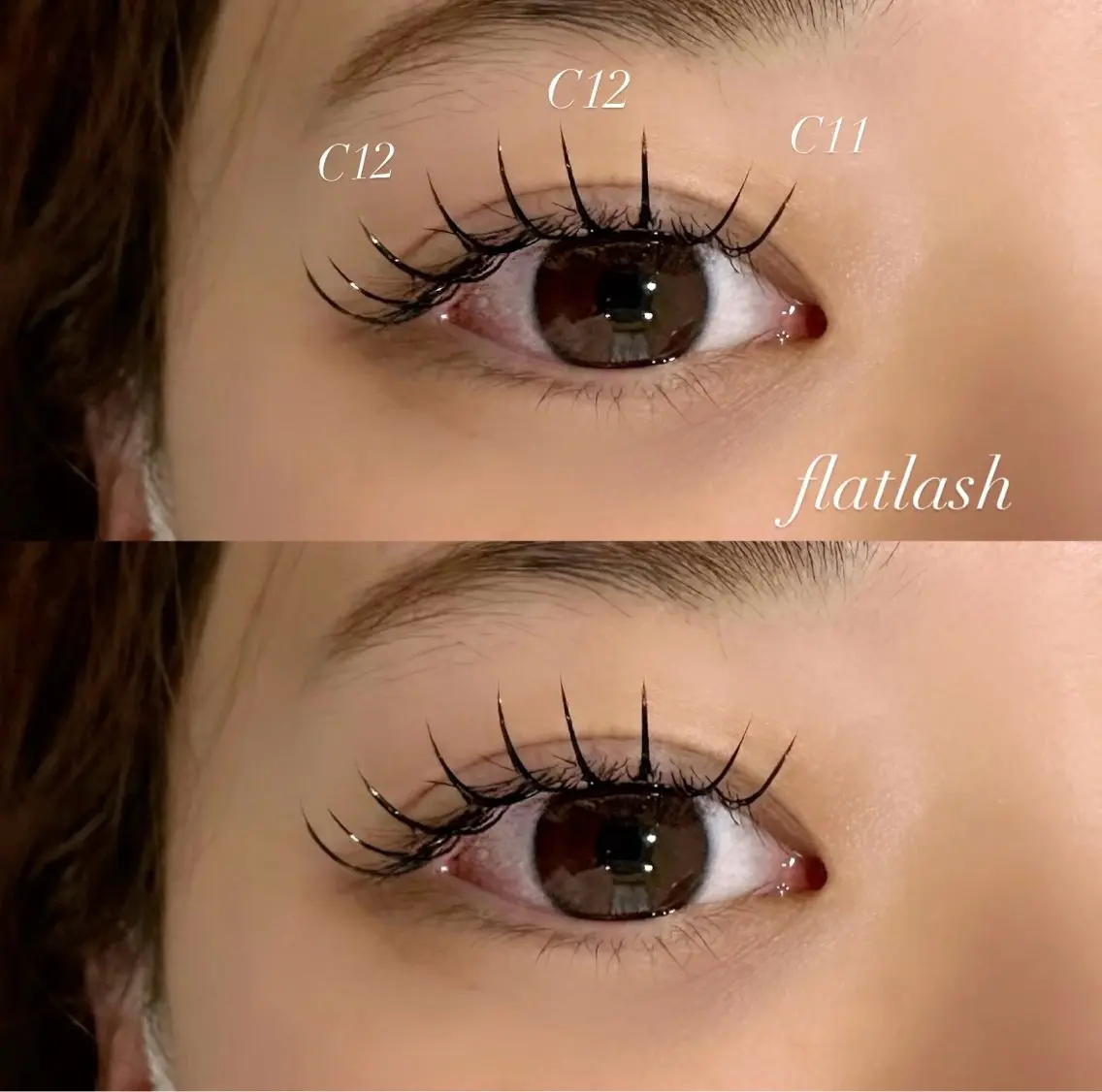 マツエク・マツパ マツエク prize iris ASUKAのマツエク・マツパデザイン