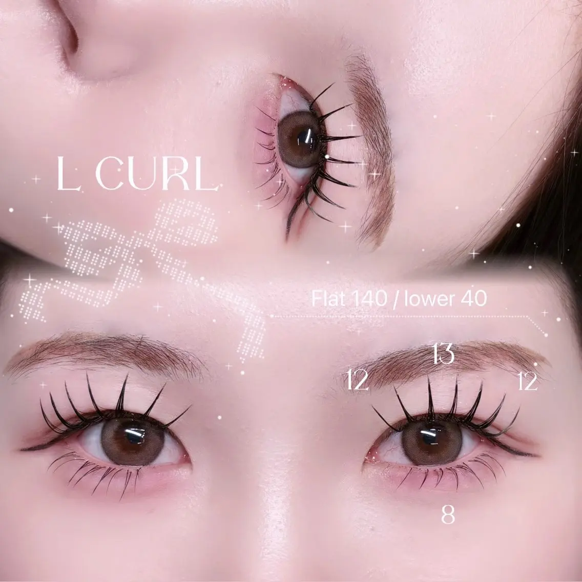 マツエク・マツパ Lカール REAL 🎀 ayakaのマツエク・マツパデザイン