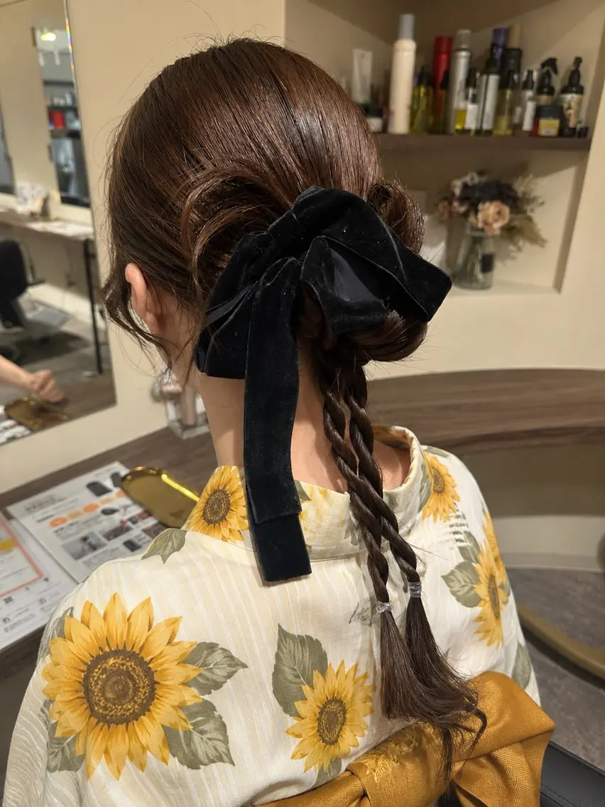 ヘアアレンジ ヘアセット 高橋 那美のヘアスタイル