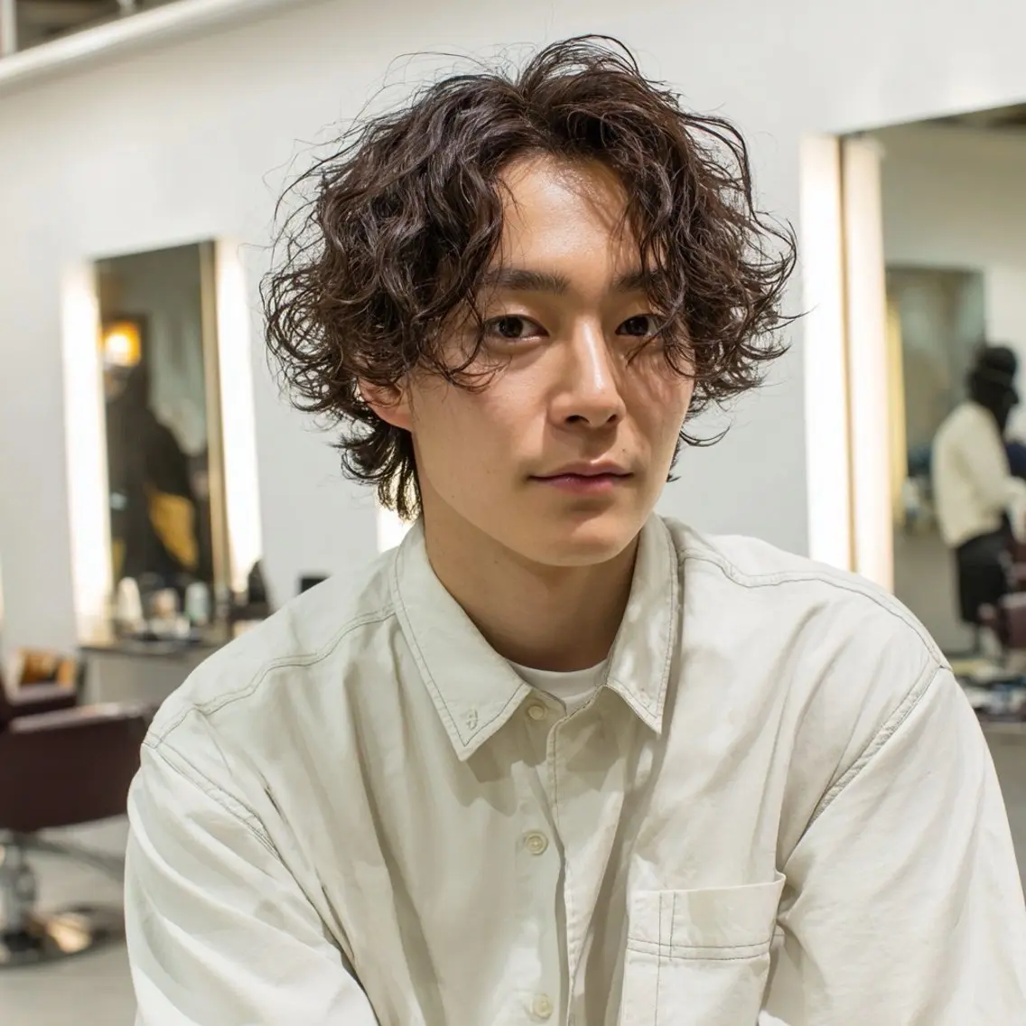 パーマ メンズ カット/メンズ パーマ/夢翔のヘアスタイル