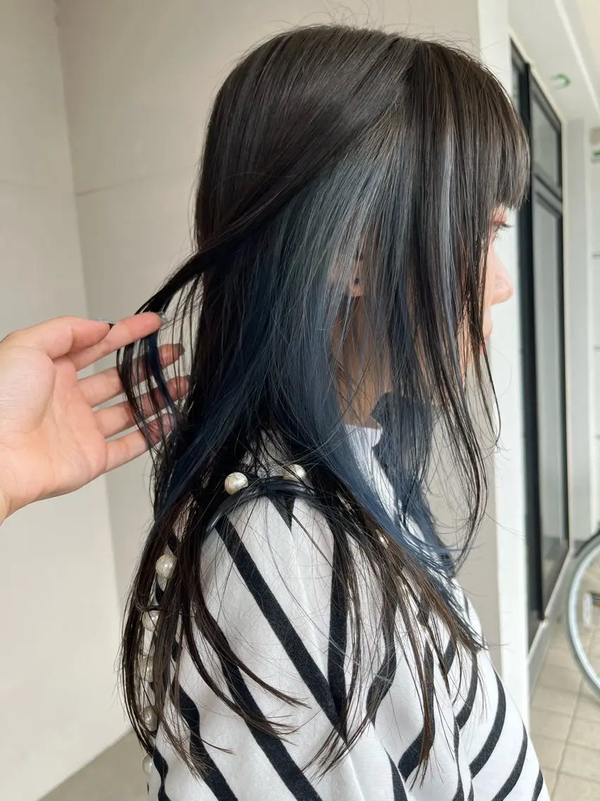 セミロング カラー IROW/イロウ天神 大名店 yamaのヘアスタイル