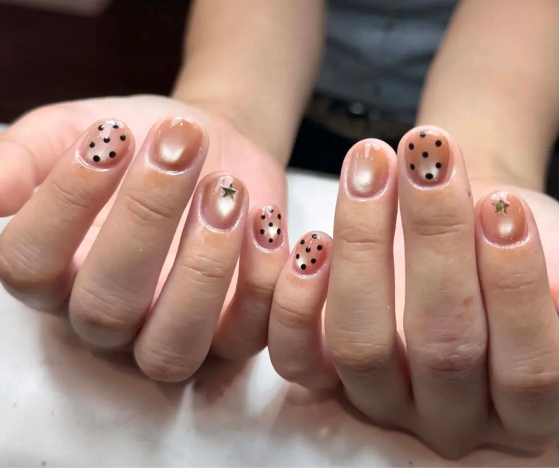 ネイル ハンドネイル Nail Salon An スタッフのネイルデザイン