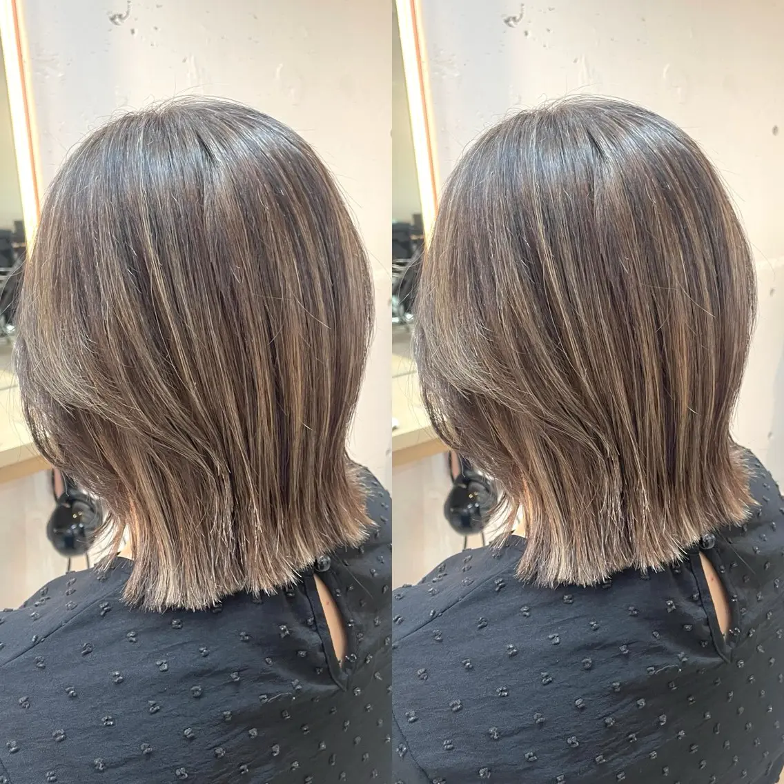 ショート カラー カット ヘアカラー トリートメント ヘアセット ブリーチ無しダブル カラー🦕まどかのヘアスタイル