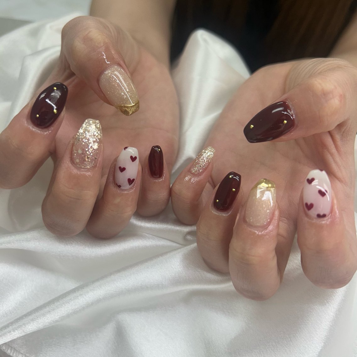 ネイル ガーリー ハンドネイル y’sbeauty 本町店のネイルデザイン