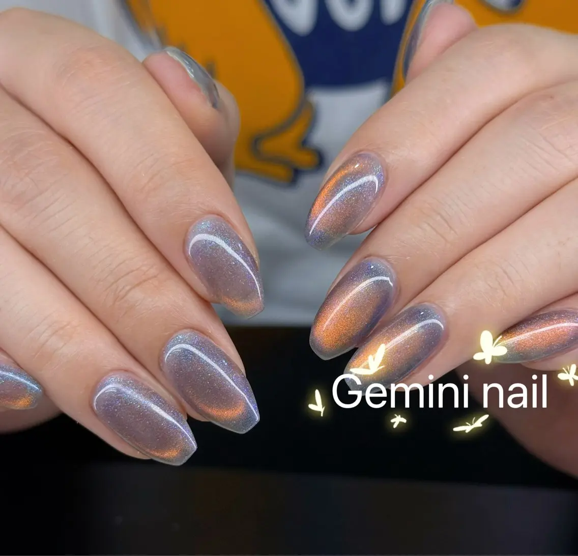 ネイル マグネットネイル Gemini nail.Yukiのネイルデザイン