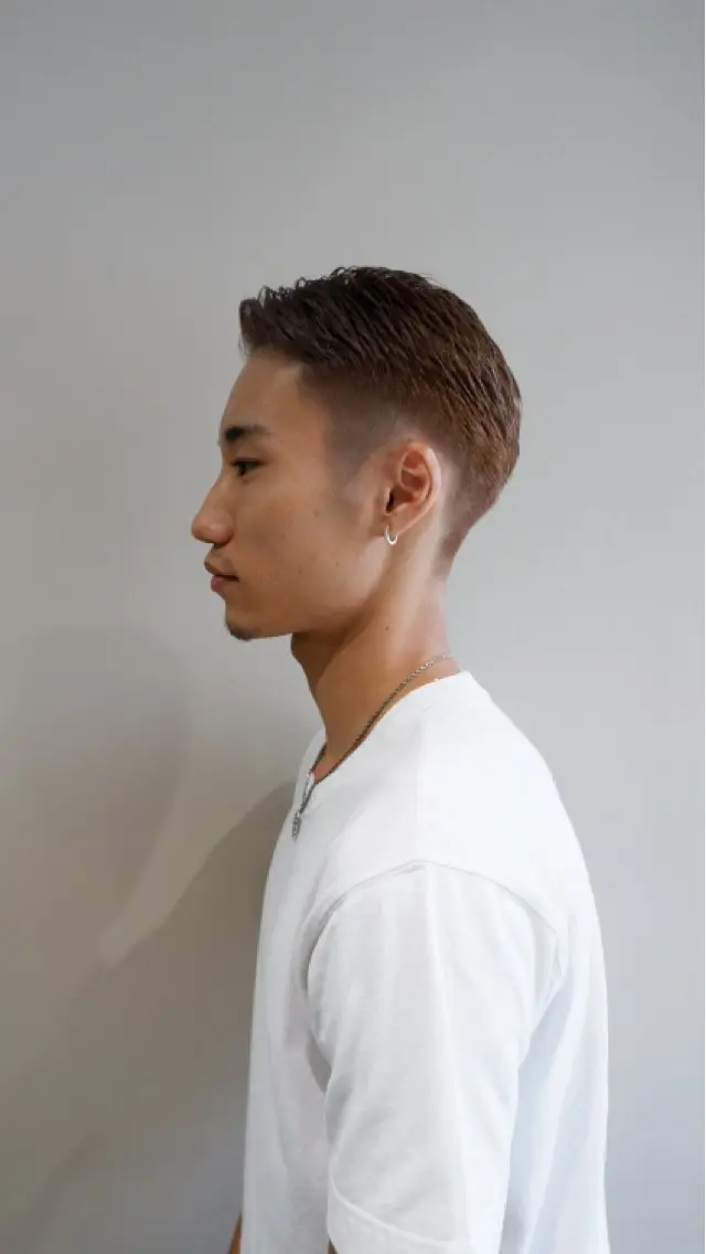 カラー メンズ 稲葉 佳のヘアスタイル