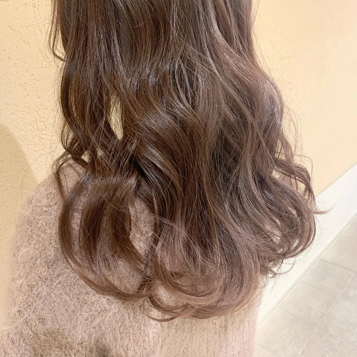 ロング カラー ベージュカラー ピンクカラー ピンクベージュ 𝒢𝒾𝓇𝓁𝓎 ⑅ 𝓎𝓊𝓀𝒶のヘアスタイル