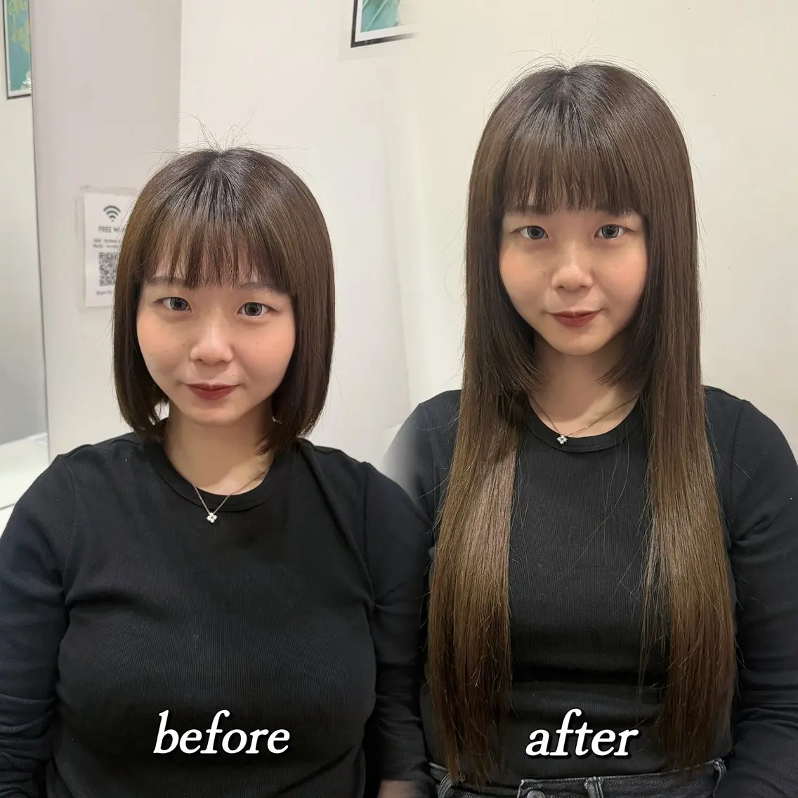 ロング カット エクステ 🦋REISA🦋 エクステ×ハイトーンのヘアスタイル