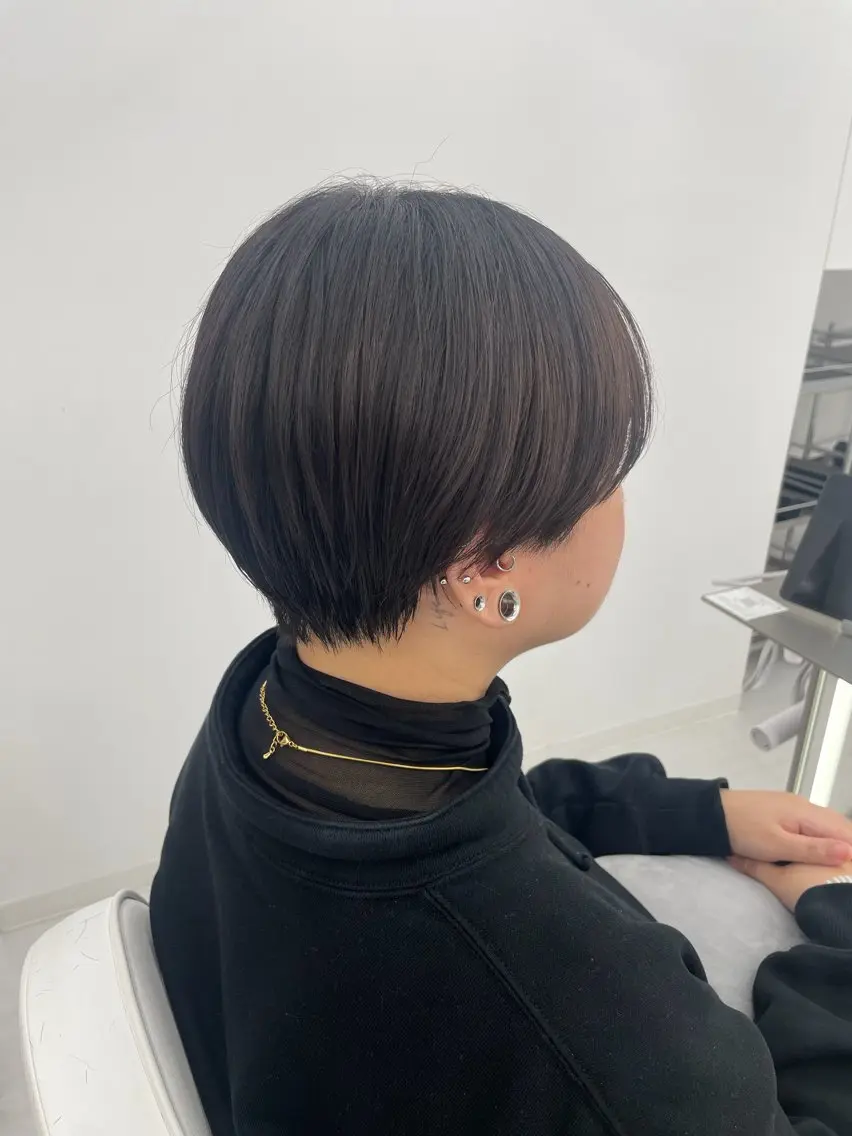 ショート ハンサムショート ショートヘア 🌟似合わせショート No.1🌟ホノのヘアスタイル