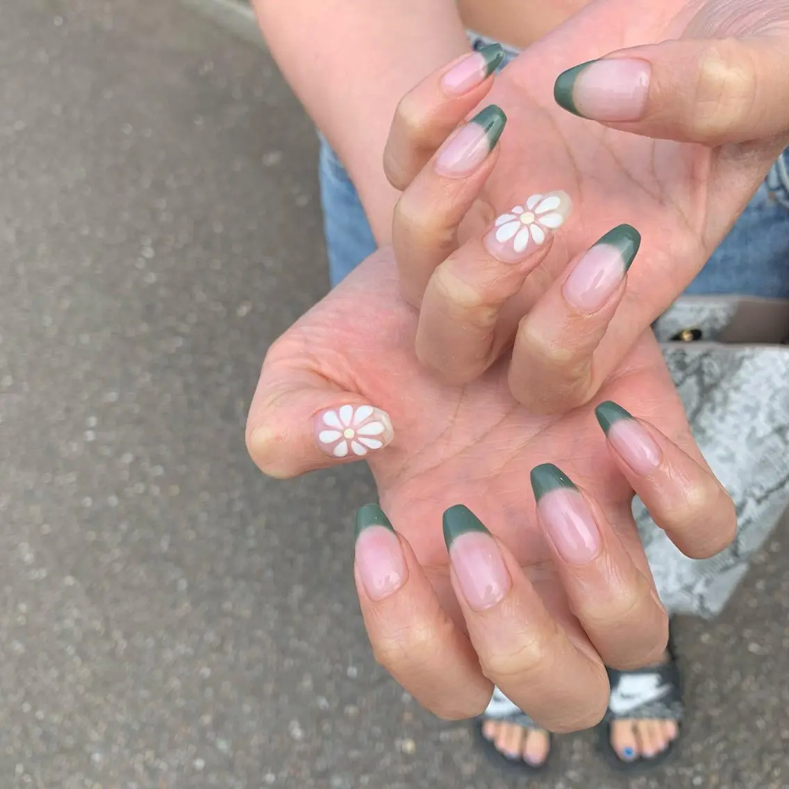 ネイル アートネイル フレンチネイル eri chan nailのネイルデザイン