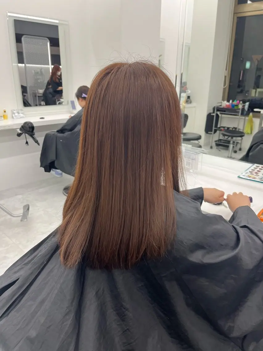 ロング カラー ブラウンカラー ヘアカラー トリートメント 💖トレンド春夏 カラー💖FUTAのヘアスタイル