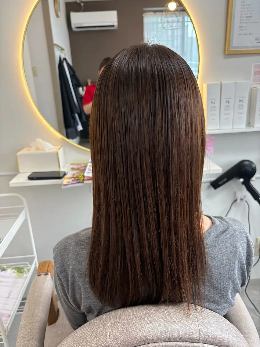 ロング HAIR SALON Re:stのヘアスタイル