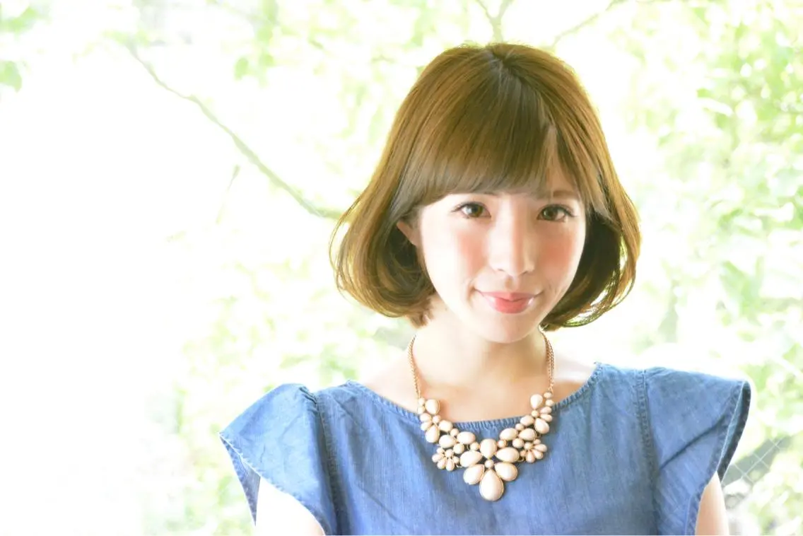 ショート カラー パーマ カット ヘアカラー トリートメント 横手 愛美のヘアスタイル