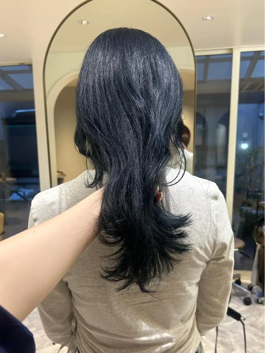 セミロング カラー カット ヘアカラー トリートメント ❕マンツーマン施術❕ 🍊Moemiのヘアスタイル