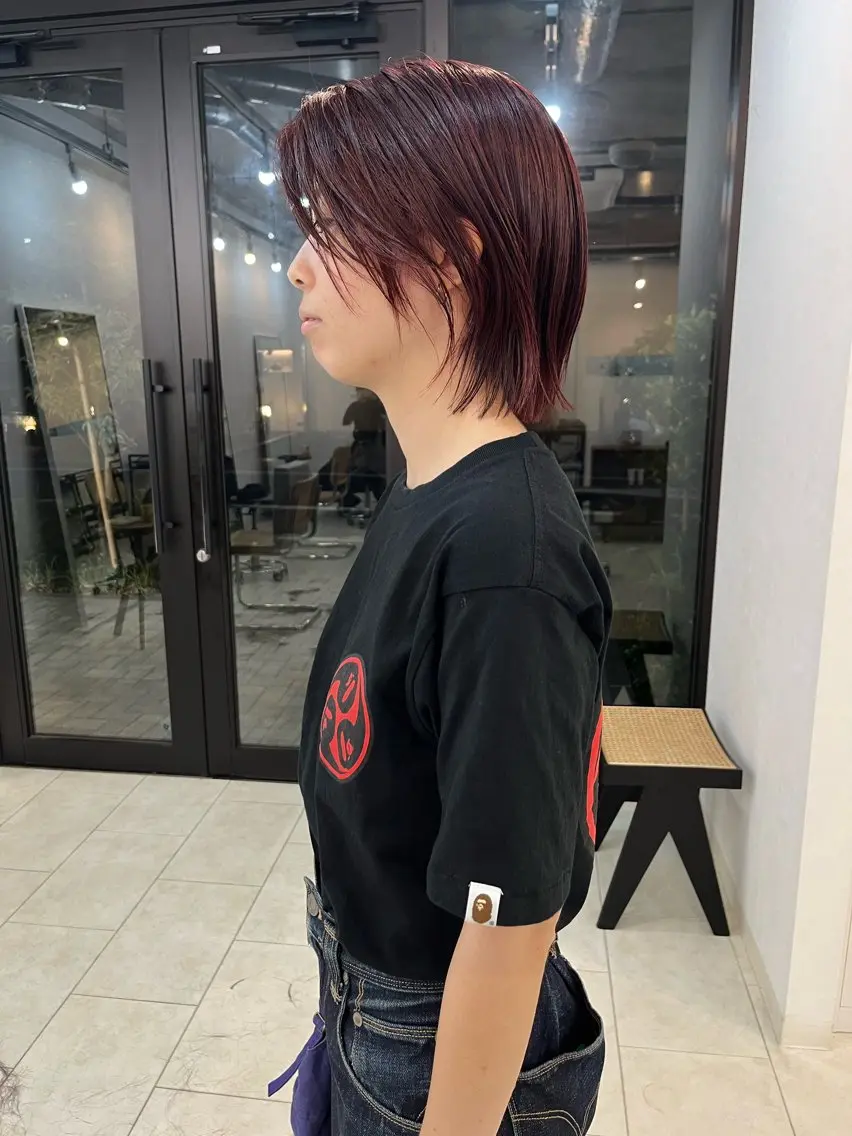 ショート カラー カット ヘアカラー eri kinjoのヘアスタイル