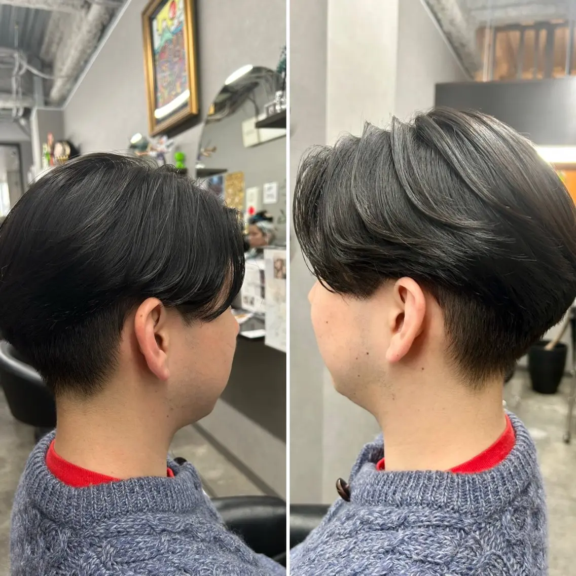 ショート カラー メンズ 似合わせカット 🌹ミラクル美容師 🌹くっぽのヘアスタイル