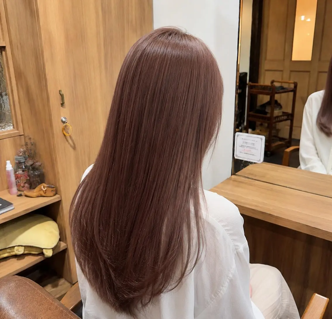 ロング カット ヘアカラー トリートメント 清須/髪質改善/ツヤ TOMOKIのヘアスタイル