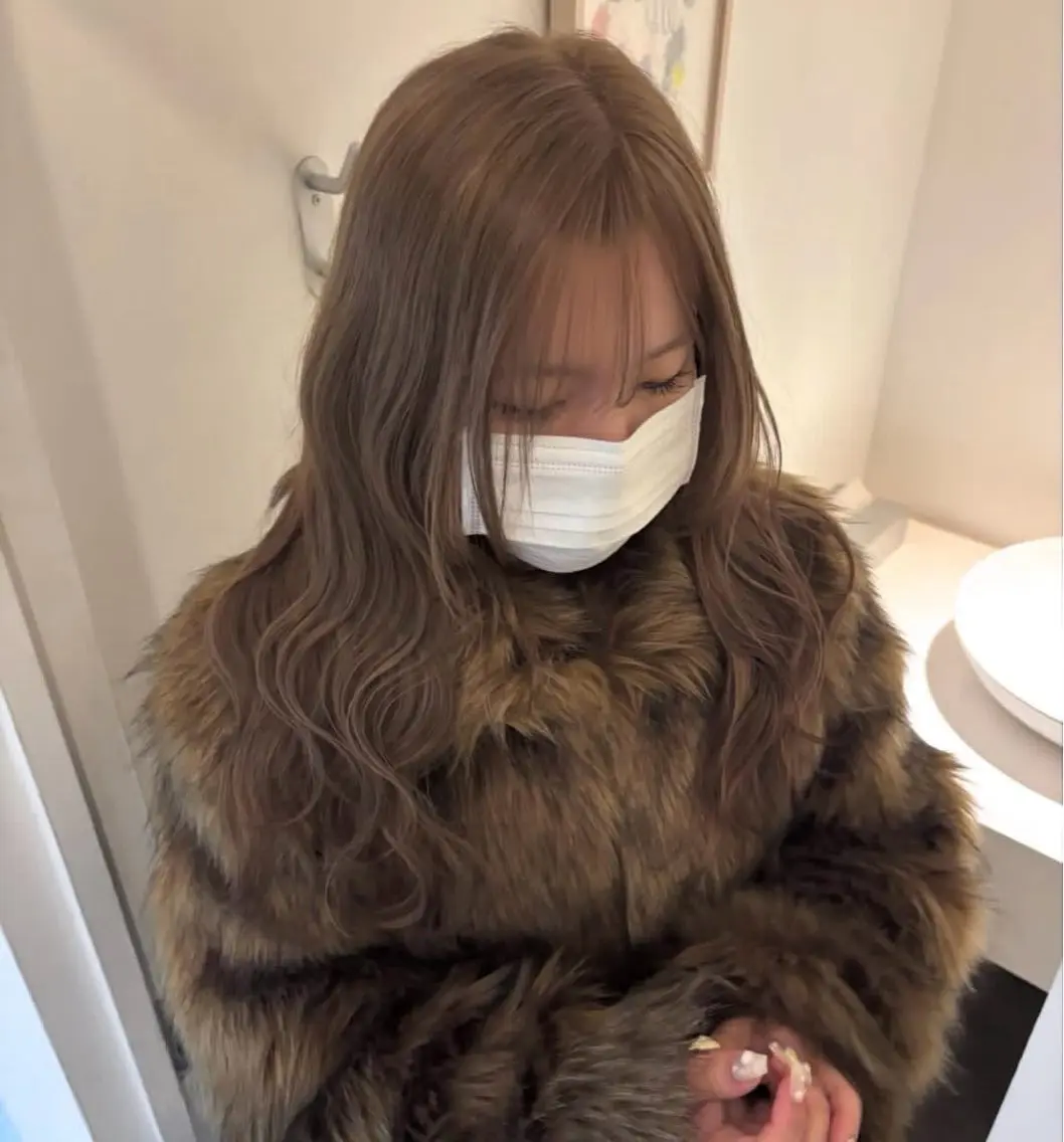 カラー ケアブリーチ 🍄Kurumi🍄のヘアスタイル