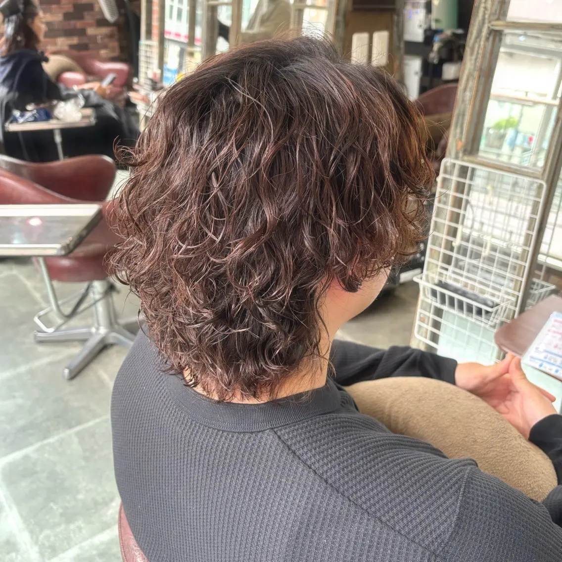 【🌟メンズカット&パーマ🌟】波巻き、スパイラル、ツイスト、ニュアンスなんでも🙆🏻‍♀️の写真