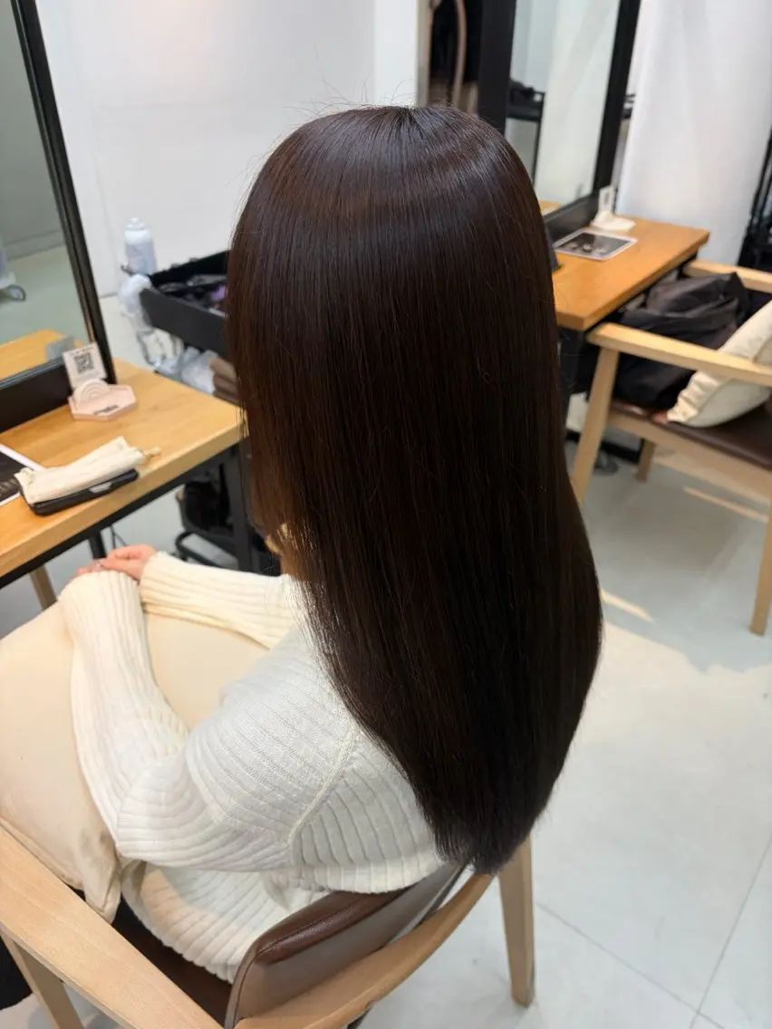 ロング カラー ブラウンカラー ナチュラルブラウン ヘアカラー トリートメント カットモデル募集中 🤍harunaのヘアスタイル