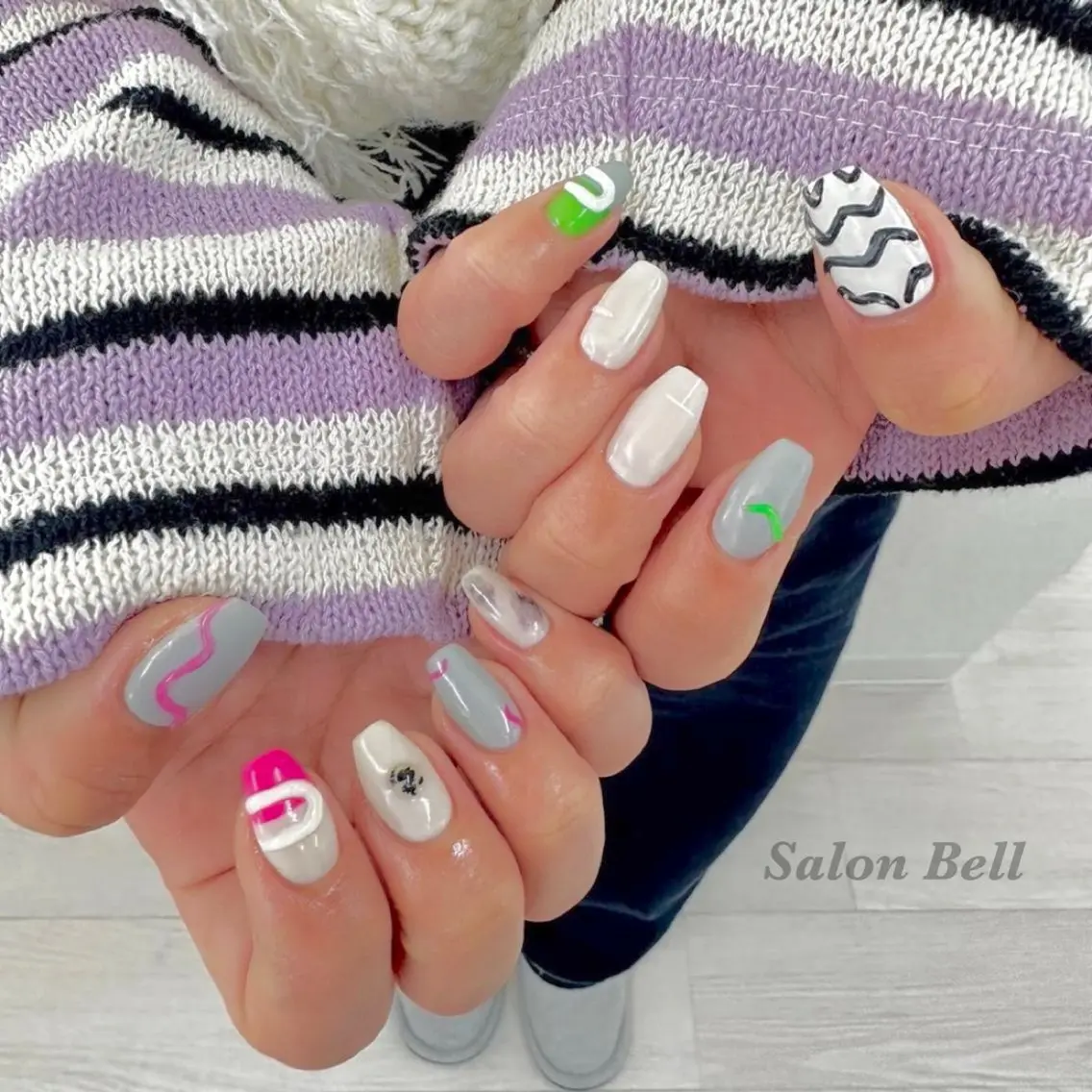ネイル アートネイル ハンドネイル totalsalon Bellのマツエク・マツパデザイン