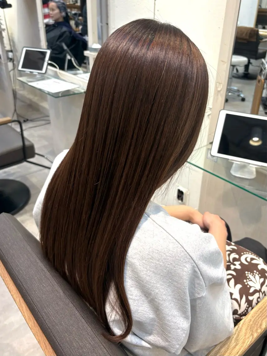 カラー ブラウンカラー 💛カラーモデル💛 MIZUKIのヘアスタイル