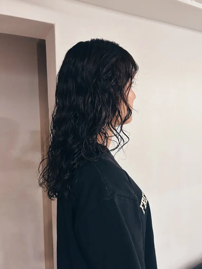 ロング カット パーマ トリートメント 似合わせパーマ 🌼カンナのヘアスタイル