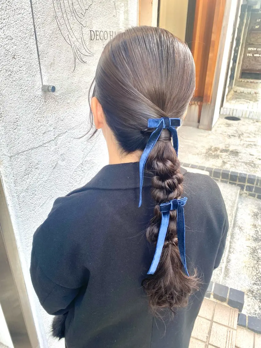 ロング ロング ボブ指名多数◎ 田中夕子のヘアスタイル