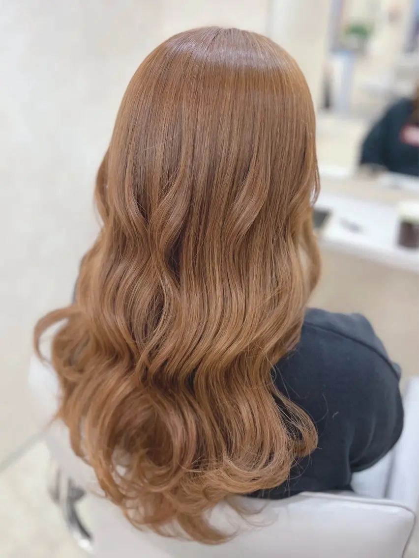 セミロング カラー ベージュカラー ブリーチ 透明感カラー ダブルカラー ブリーチなしカラー カット ヘアカラー トリートメント uniqueKOBE /MAYUKAのヘアスタイル