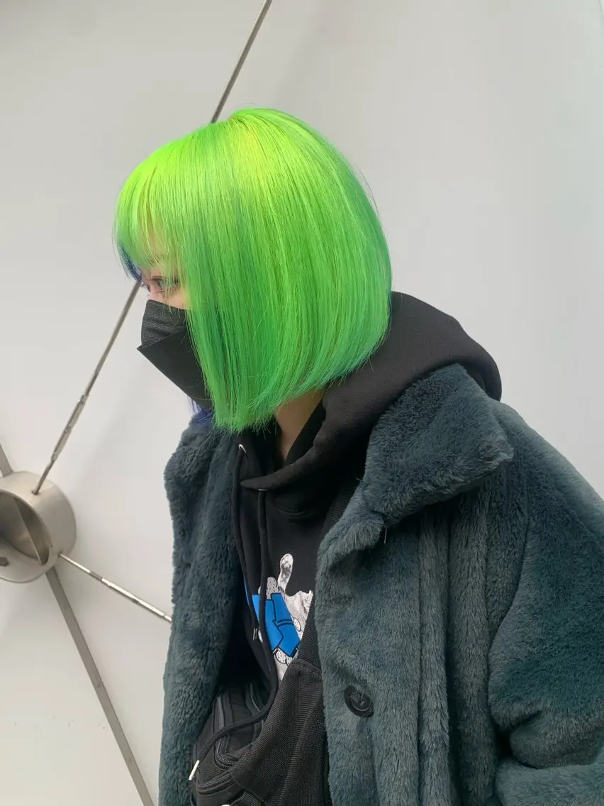ショート カラー ヘアアレンジ ヘアカラー トリートメント 個性爆弾💣 ダブルカラー/ゆかのヘアスタイル