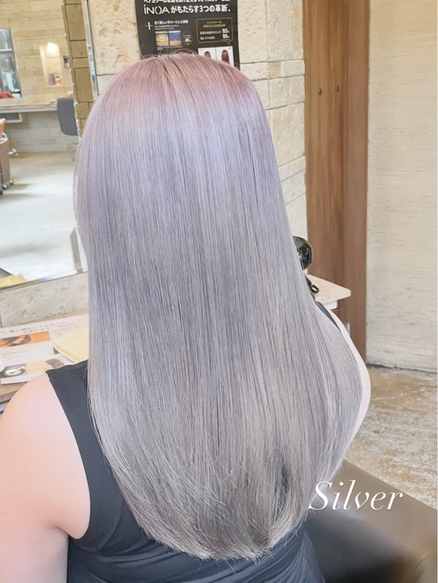 セミロング ヘアカラー トリートメント 木村 一葵のヘアスタイル