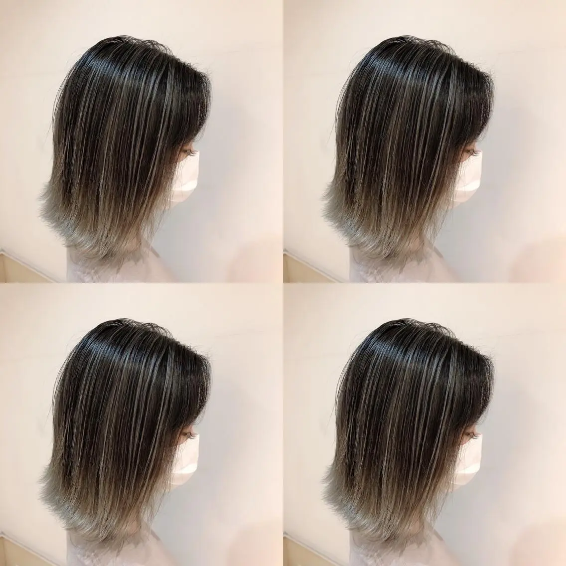 セミロング カラー レイヤー×艶髪特化 マネージャー安藤光司のヘアスタイル