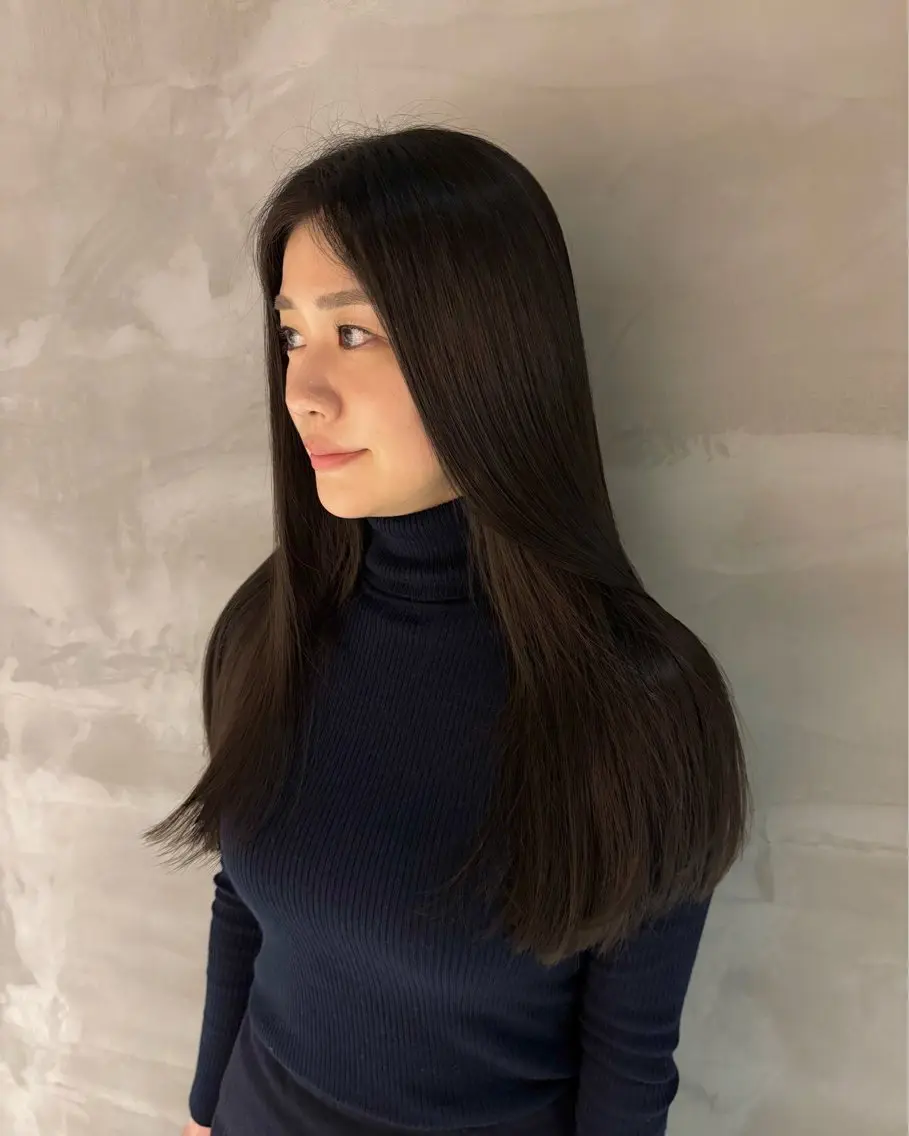 ロング カット KAREN(ému) 伏見/カットモデルのヘアスタイル