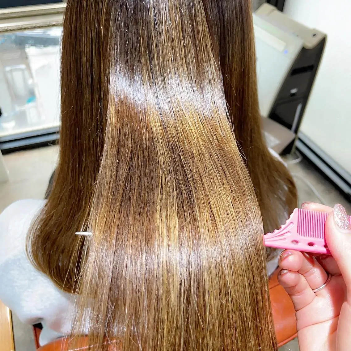 ミディアム カラー トリートメント 🕊miki モテ髪🫧のヘアスタイル