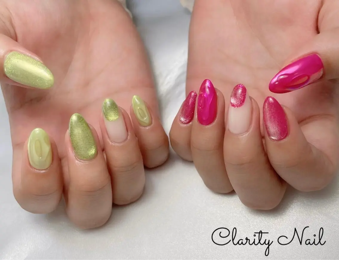 ネイル アートネイル 持ち込み ハンドネイル Clarity Nailのネイルデザイン
