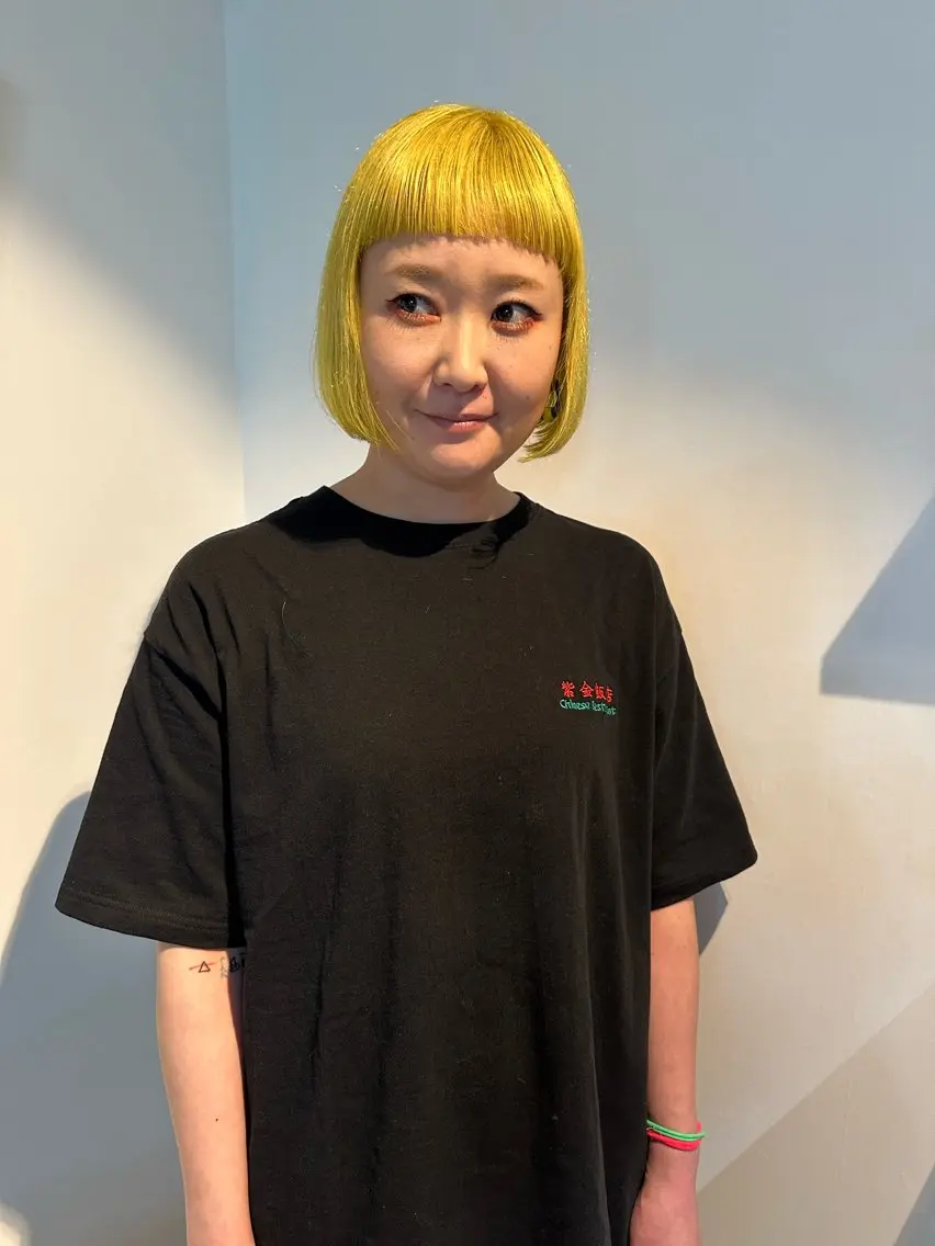 ミディアム カラー カット 🎀オイダイラ モモカ🎀のヘアスタイル