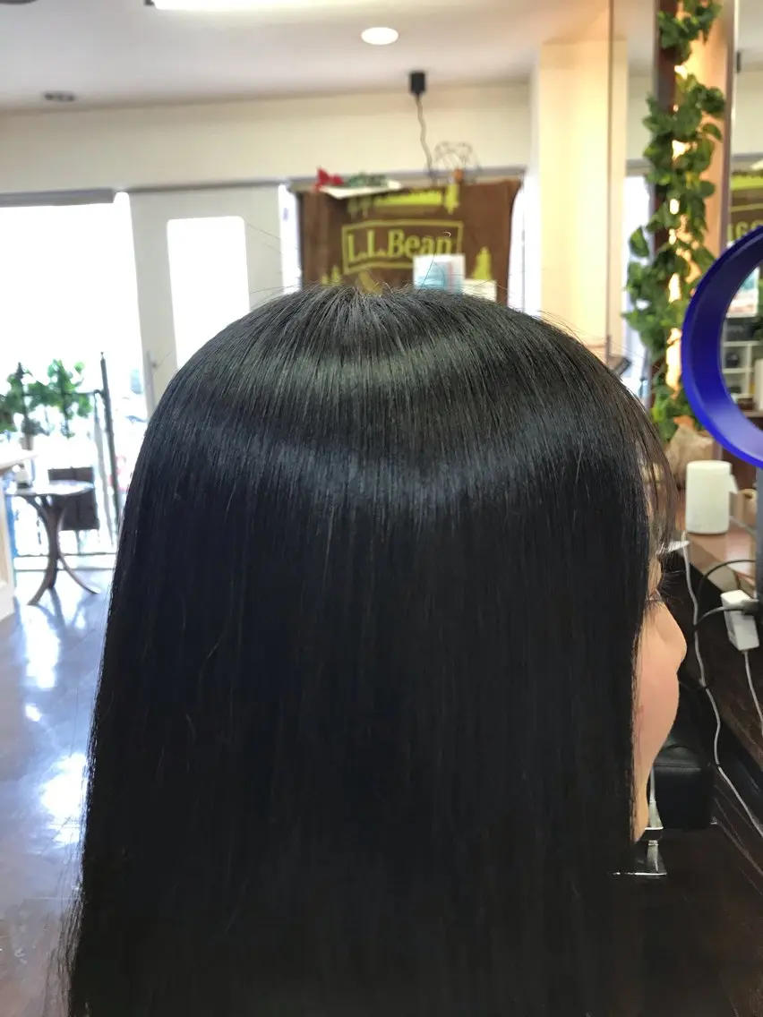 ミディアム パーマ 桧山 真のヘアスタイル