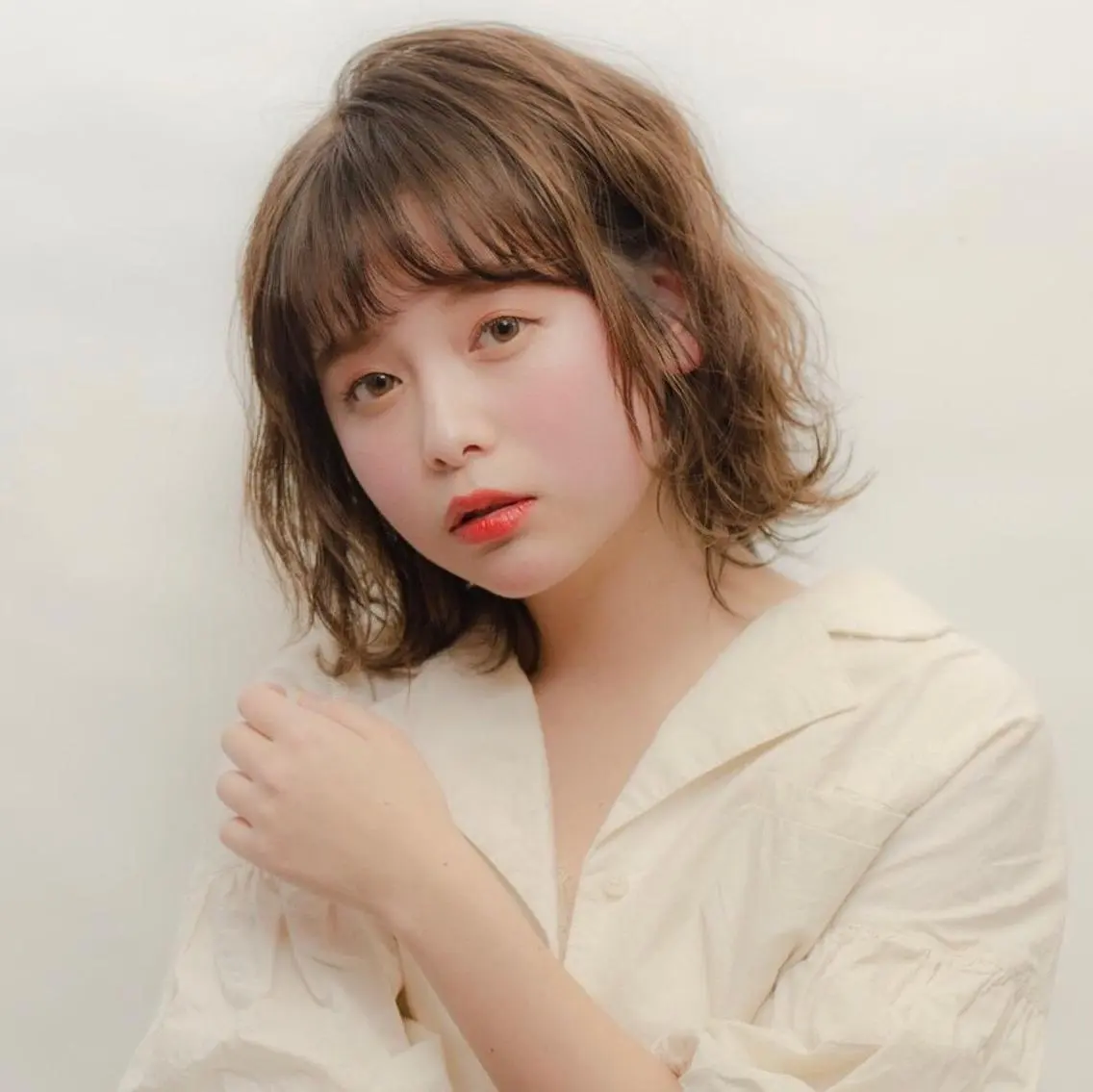 ショート レイヤー/大人ボブ 渡邉【日吉美容室】のヘアスタイル