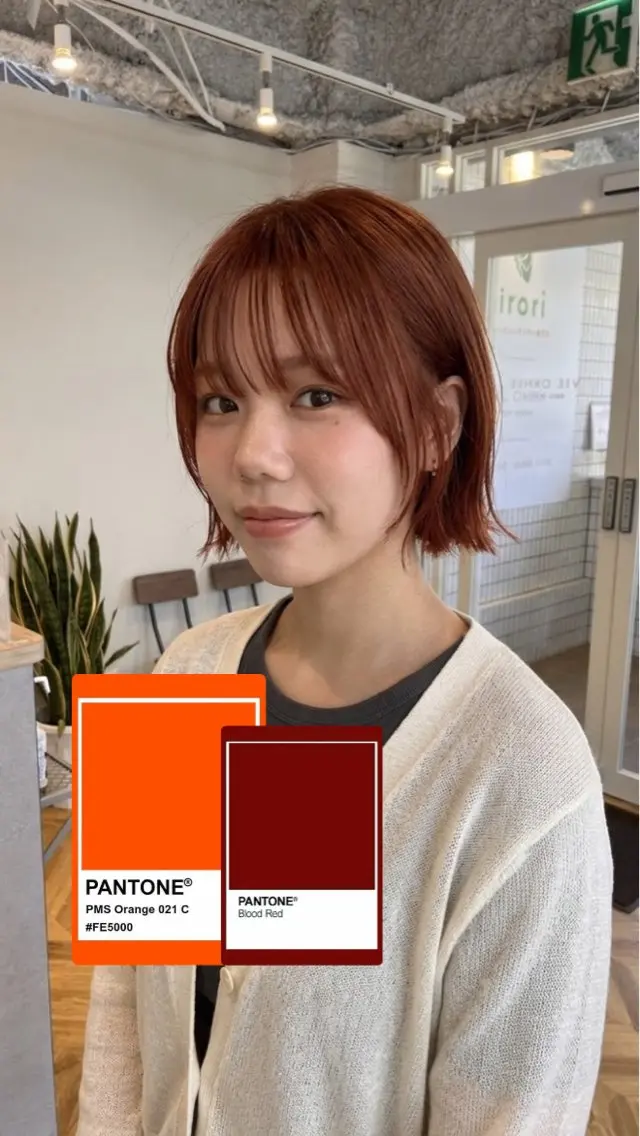 ショート カラー ヘアカラー 口コミ150件超え 💬☘️笹岡航太のヘアスタイル