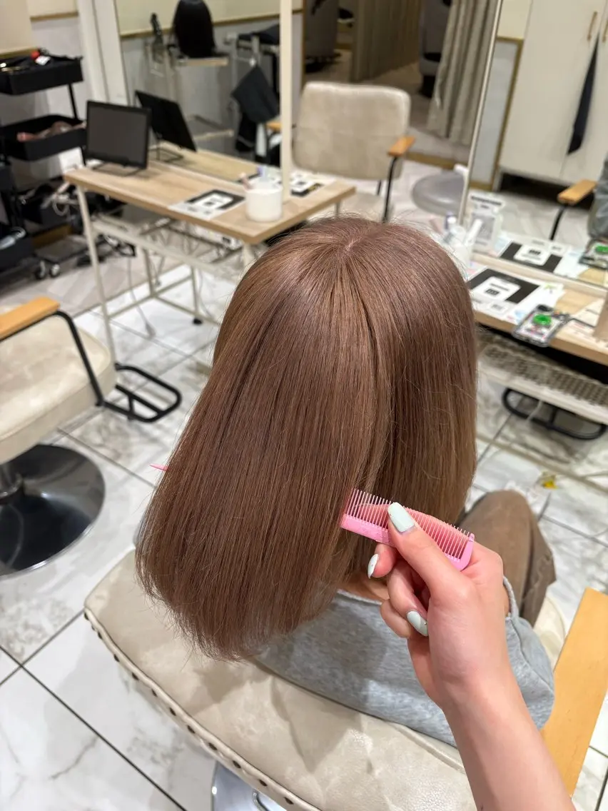 ミディアム ヘアカラー yurika🎀 /メンズカット⛓️のヘアスタイル