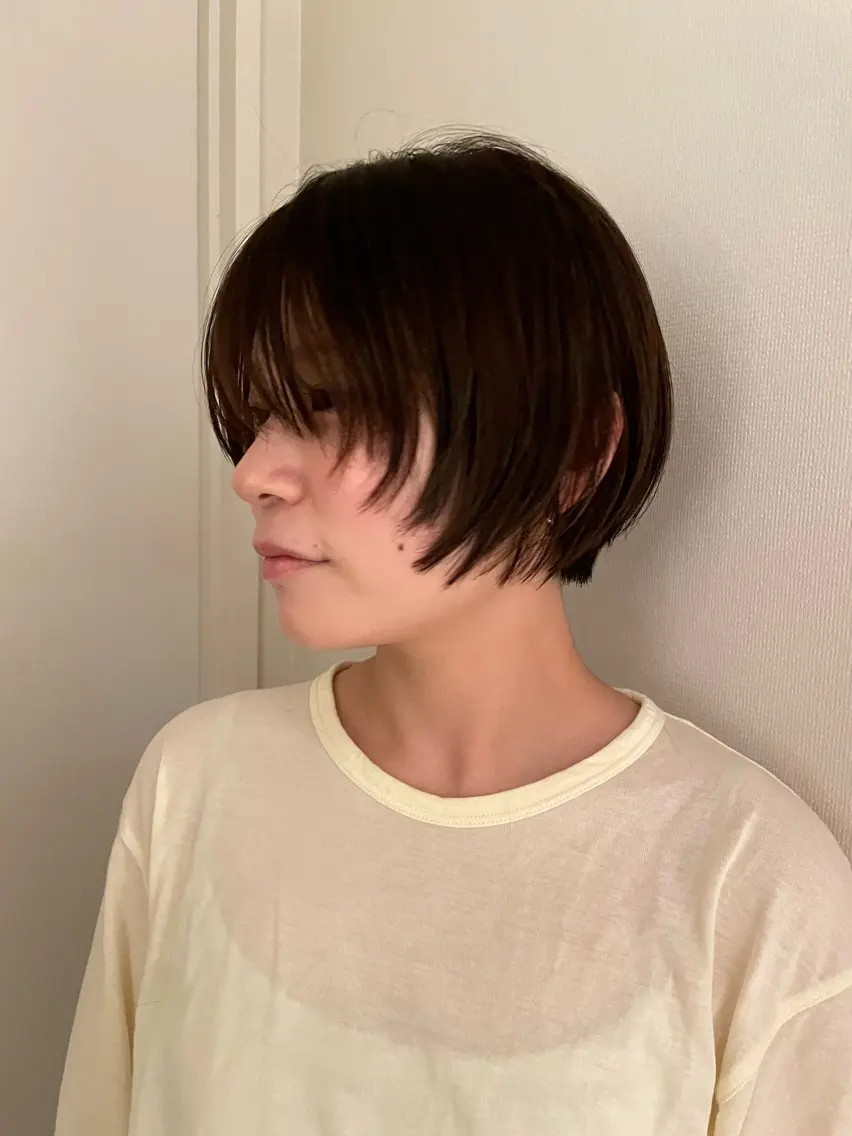 ショート 和田 英梨香のヘアスタイル