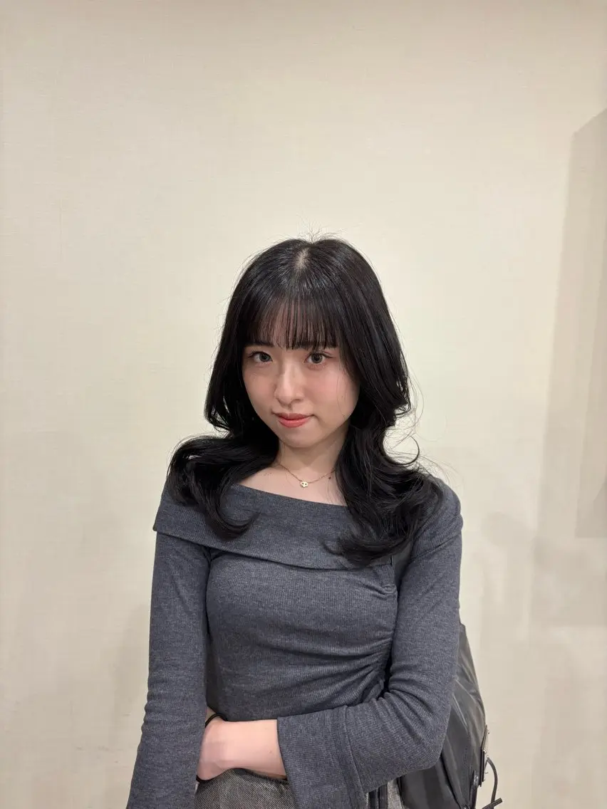 カラー ヘアカラー hair &eye あおいのヘアスタイル