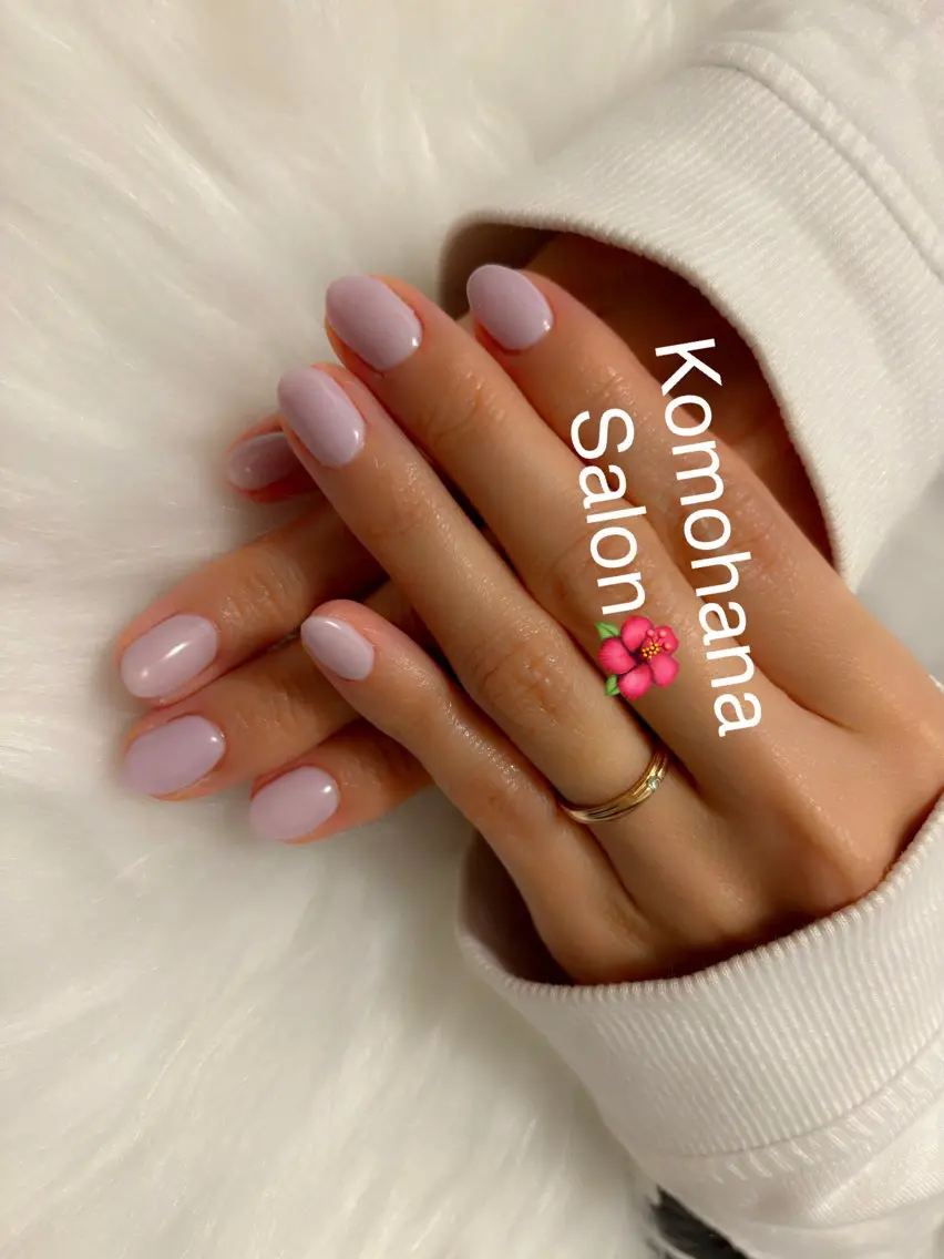 ネイル ワンカラーネイル komohana salon🌺のネイルデザイン