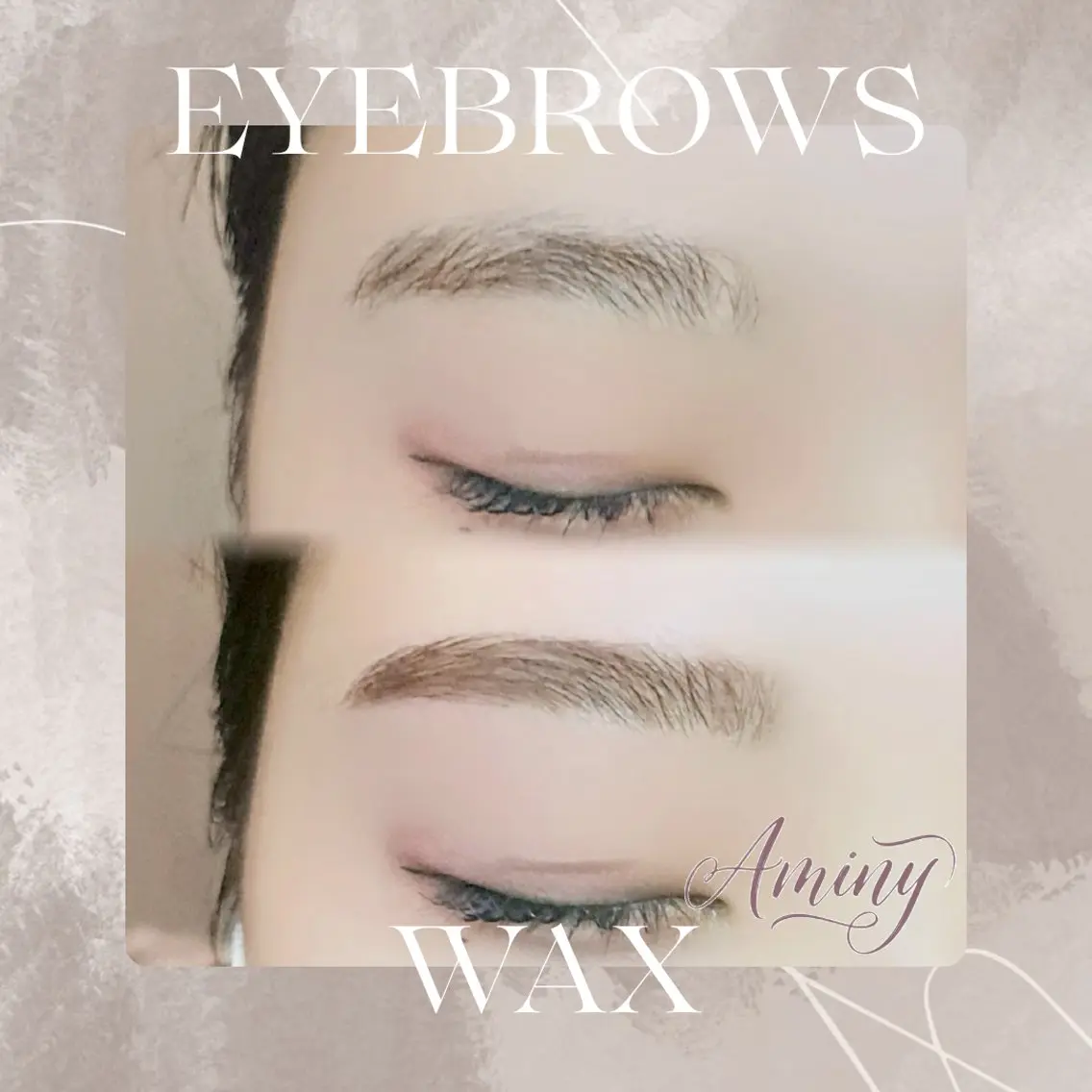 レディース眉毛ワックス🫧wax・間引き・カット込みの写真