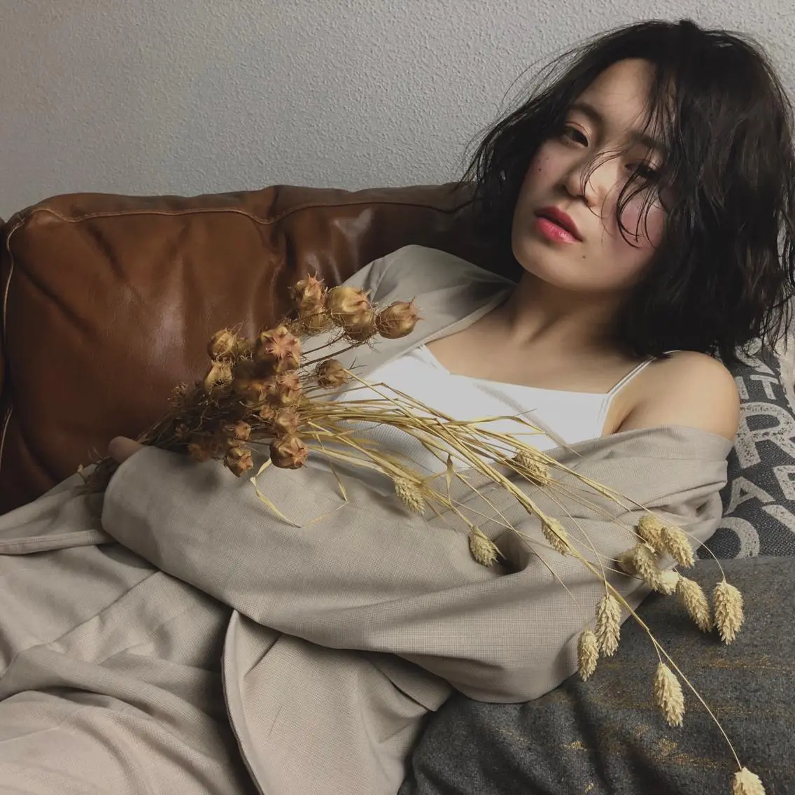 ミディアム a rikaのヘアスタイル