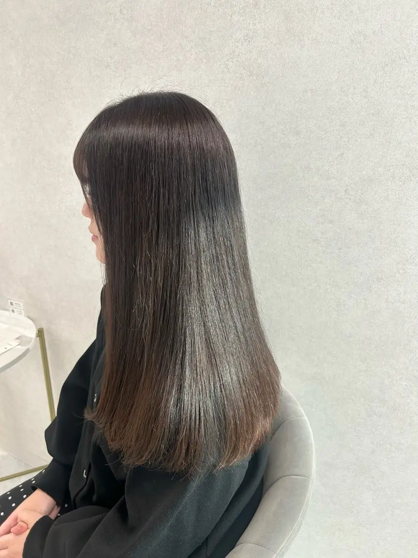セミロング カラー カット ヘアカラー トリートメント ウプ🦋marina takeuchiの眉毛・アイブロウイメージ