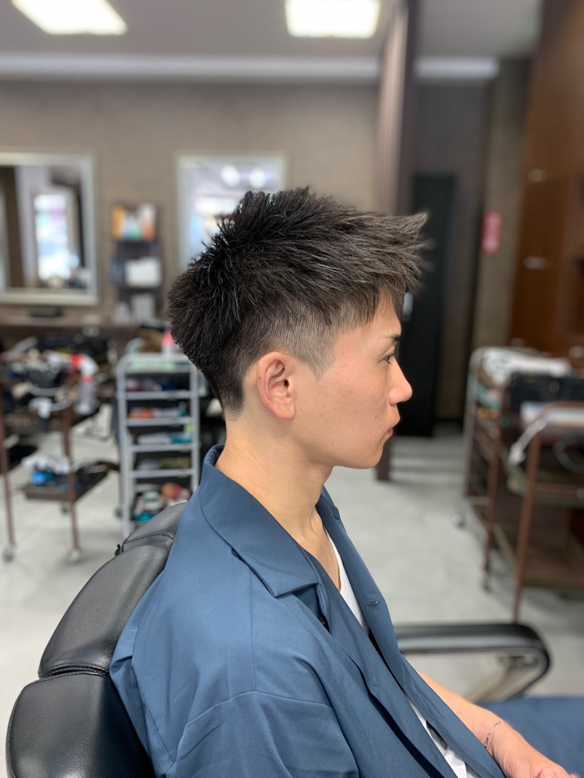 メンズ 田中大 パーマ/メンズカットのヘアスタイル