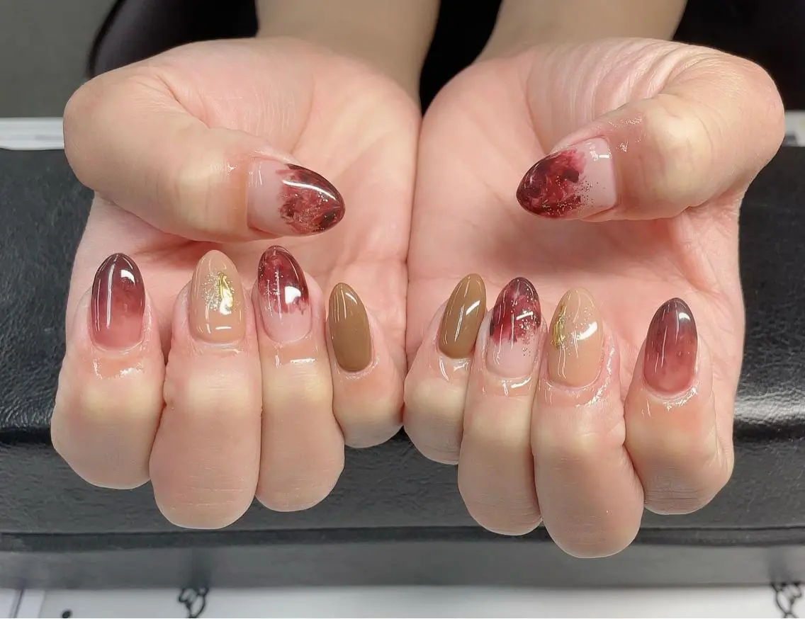 ネイル ハンドネイル Tomita chikaのネイルデザイン